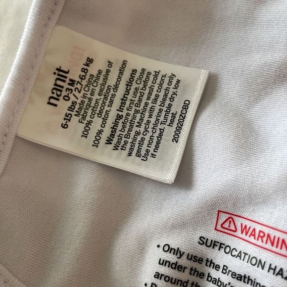 Nanit breathing band size 0-3 - Picture 4 of 7